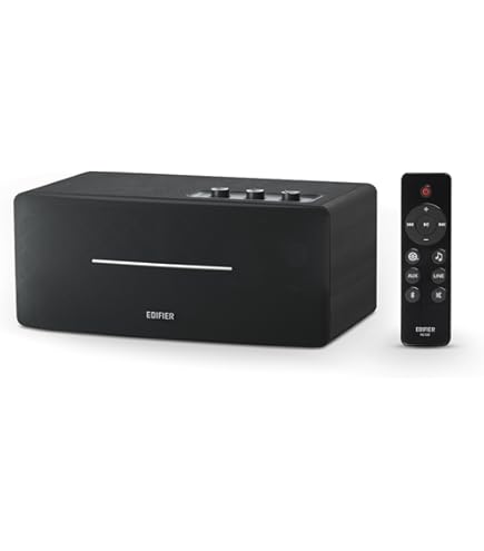 Amazon.co.jp: Edifier Bluetooth対応スピーカー Spinnaker ブラック